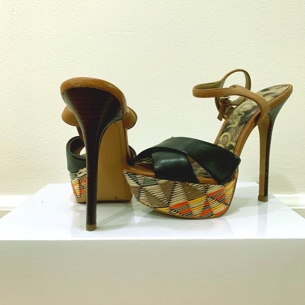 Sam Edelman open toe heel SIZE 5